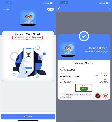 How To Check Casual Contact Location Mysejahtera - [UPDATE] Can you enter malls and premises if your MySejahtera app shows